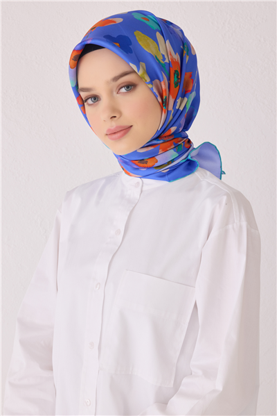 BELLİ SAF İPEK EŞARP 4033D (T) - 81