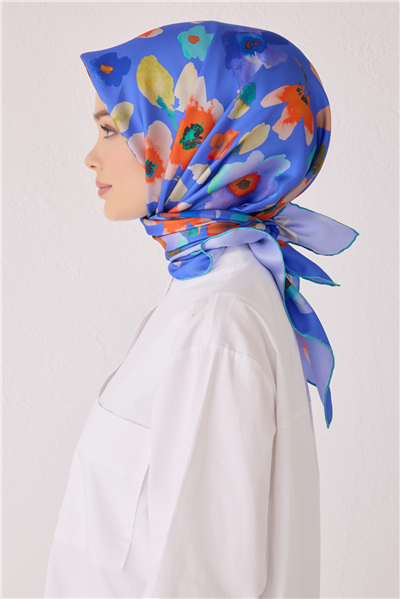 BELLİ SAF İPEK EŞARP 4033D (T) - 81