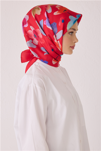 BELLİ SAF İPEK EŞARP 4033D (T) - 84