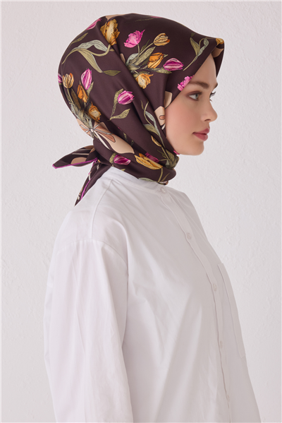 BELLİ SAF İPEK EŞARP 4037D (T) - 36