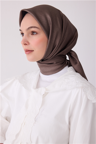 BELLİ SAF İPEK EŞARP 4305D (T) - 02