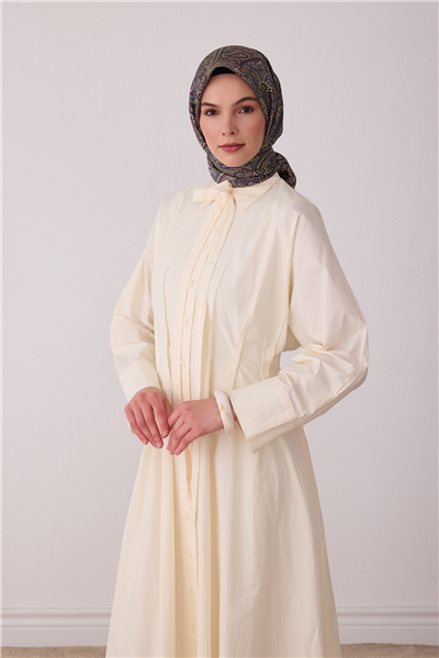 Füme Etnik Desen %100 Twill İpek Eşarp 4404-82
