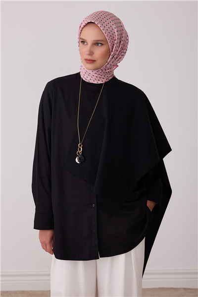 Pembe Monogram Desen %100 Twill İpek Eşarp 4418-80