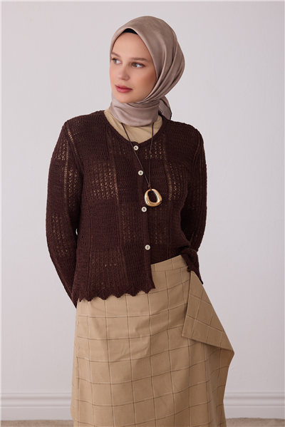 Vizon Soyut Desen %100 Twill İpek Eşarp 4428-33