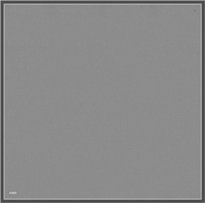 Gri Klasik Desen %100 Twill İpek Eşarp 4305-01