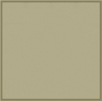 Haki Klasik Desen %100 Twill İpek Eşarp 4305-80