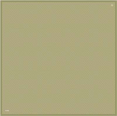 Hardal Klasik Desen %100 Twill İpek Eşarp 4317-88