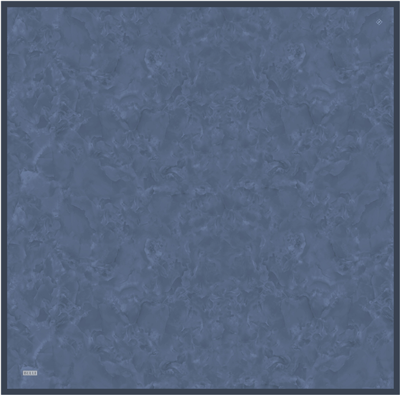 İndigo Soyut Desen %100 Twill İpek Eşarp 4428-38