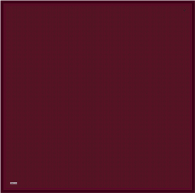 Kırmızı Geometrik Desen %100 Twill İpek Eşarp 4425-52