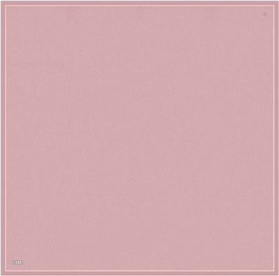 Pembe Klasik Desen %100 Twill İpek Eşarp 4305-84