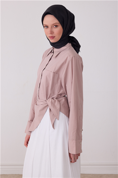 Siyah Soyut Desen %100 Twill İpek Eşarp 4428-50