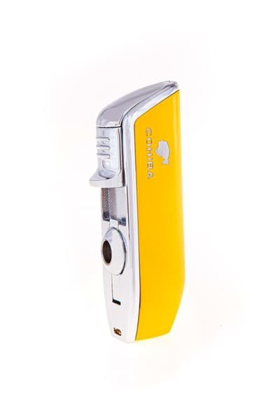Cohiba Üç Torch Puro Çakmak Sarı Gümüş CCM0214
