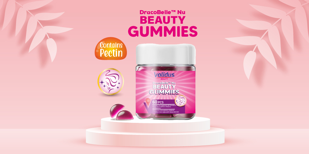 Validus Collagen Boost Dracobelle Nu Beauty 60 Gummies: Cildiniz İçin Kolajen
