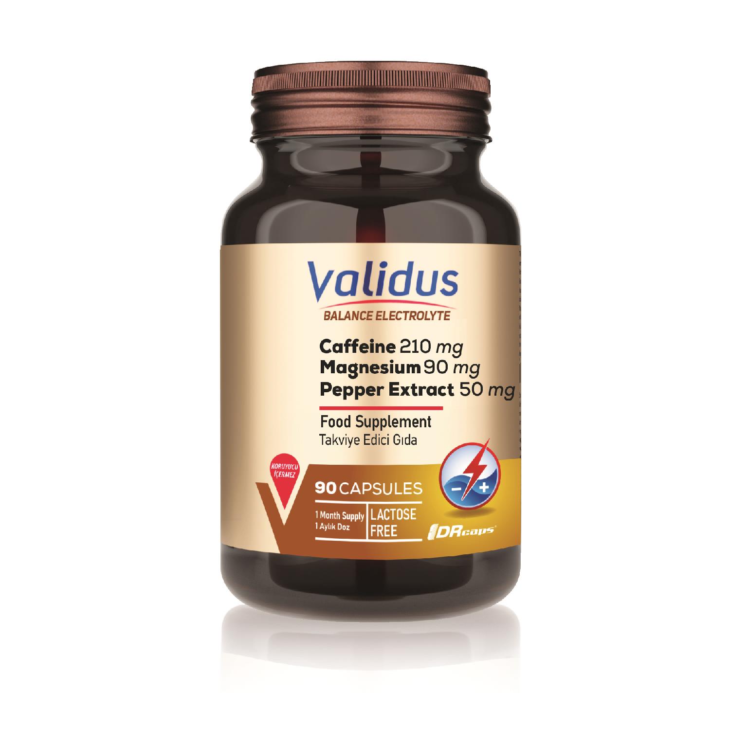 Balance Electrolyte Caffeine 210 Mg 90 Kapsül