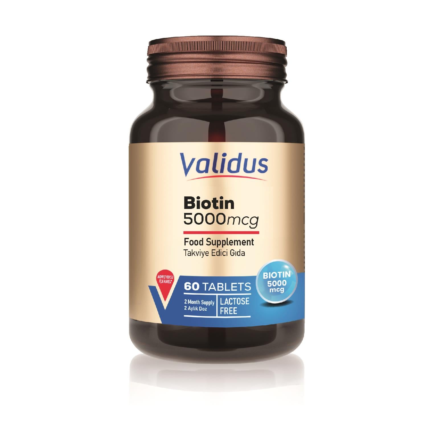 Biotin 5000 Mcg Tablet