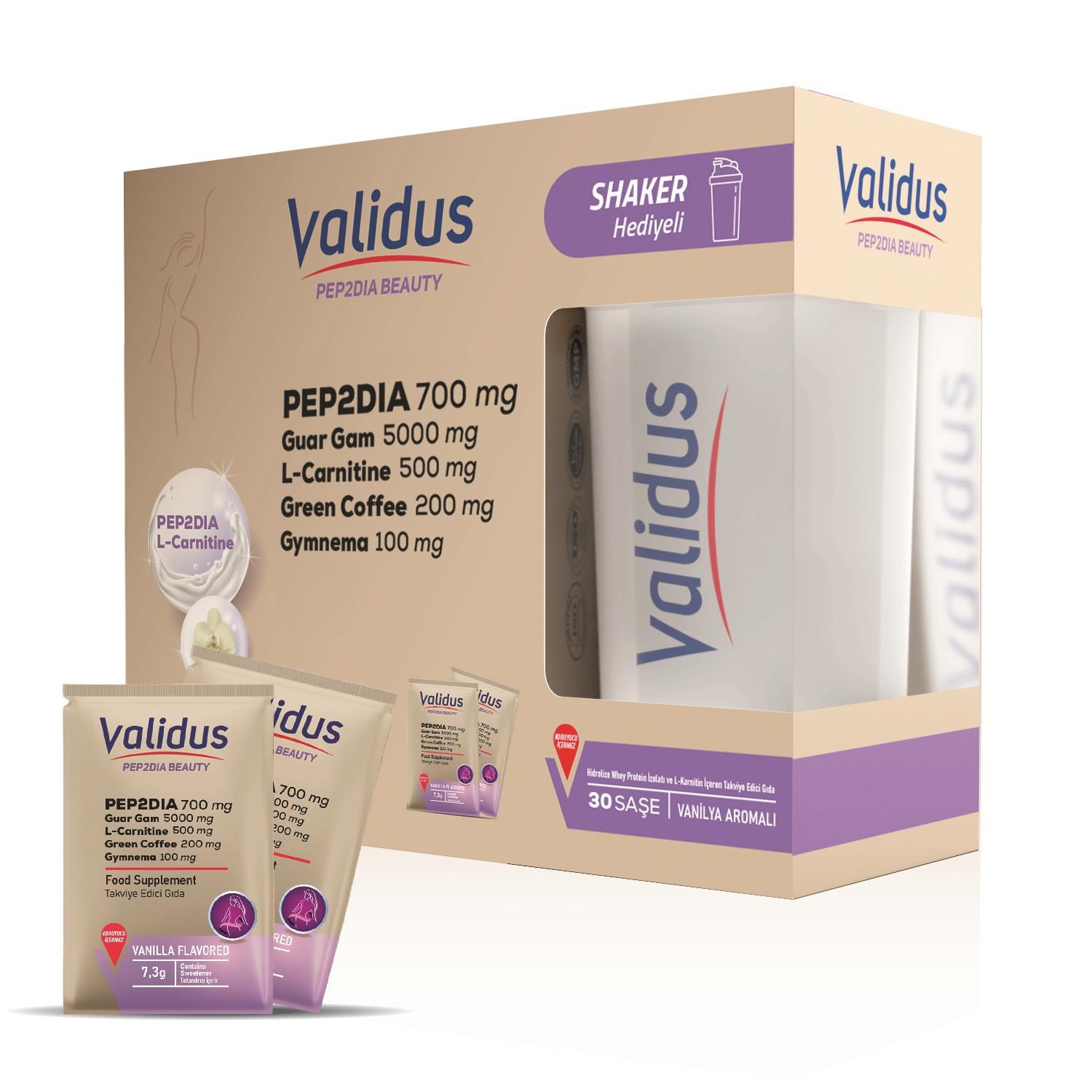 Pep2dia + L-carnitine Şase