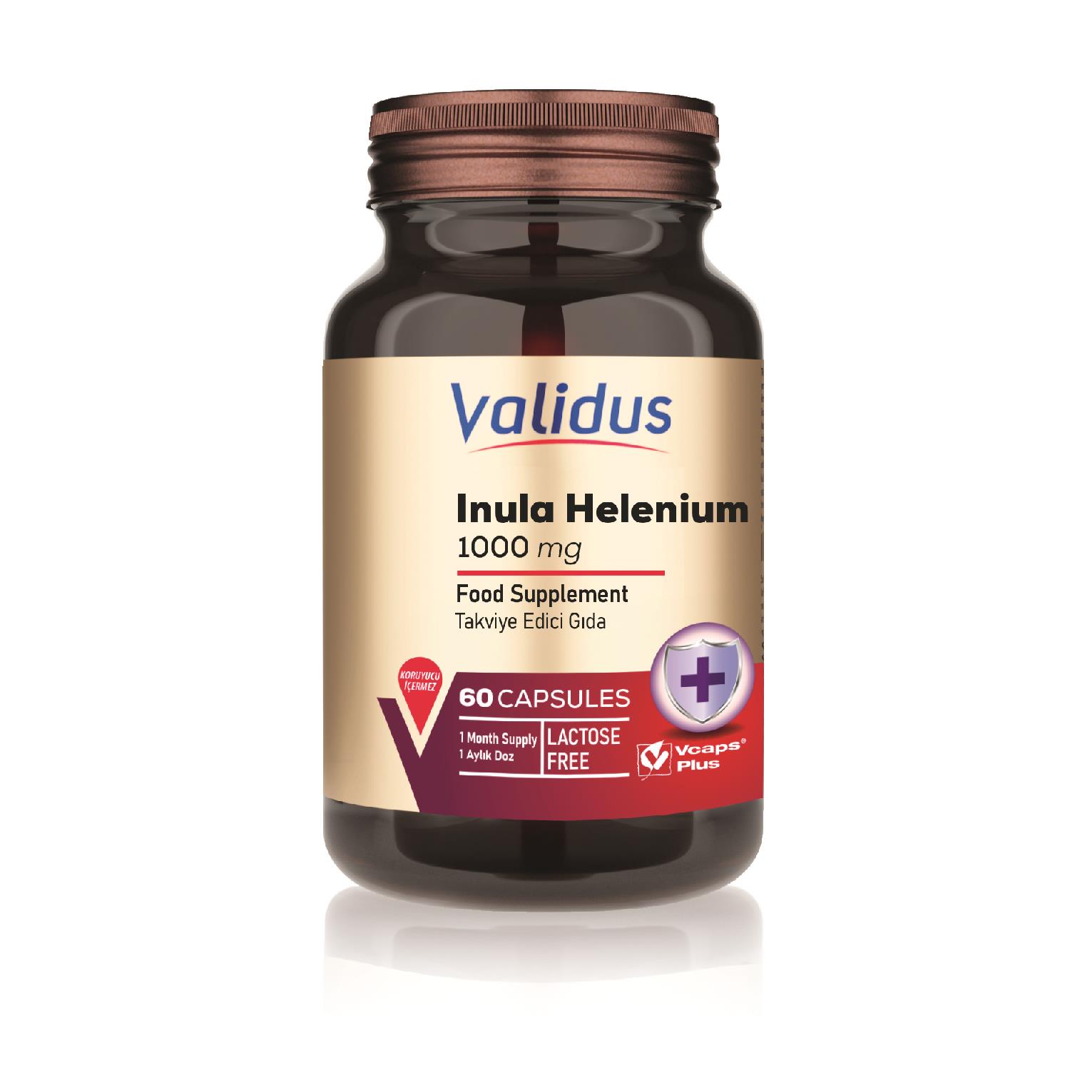 Validus Inula Helenium 1000 mg 60 Capsules