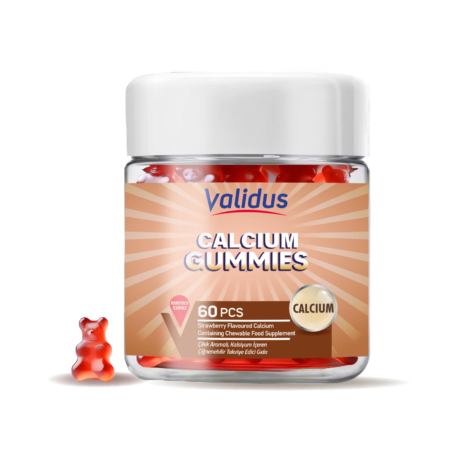 Validus Calcium 60 Gummy
