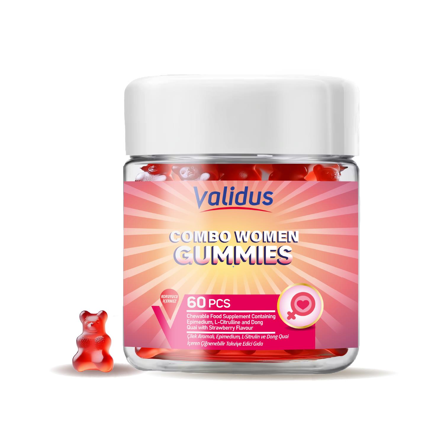 Validus Combo Women 60 Gummy