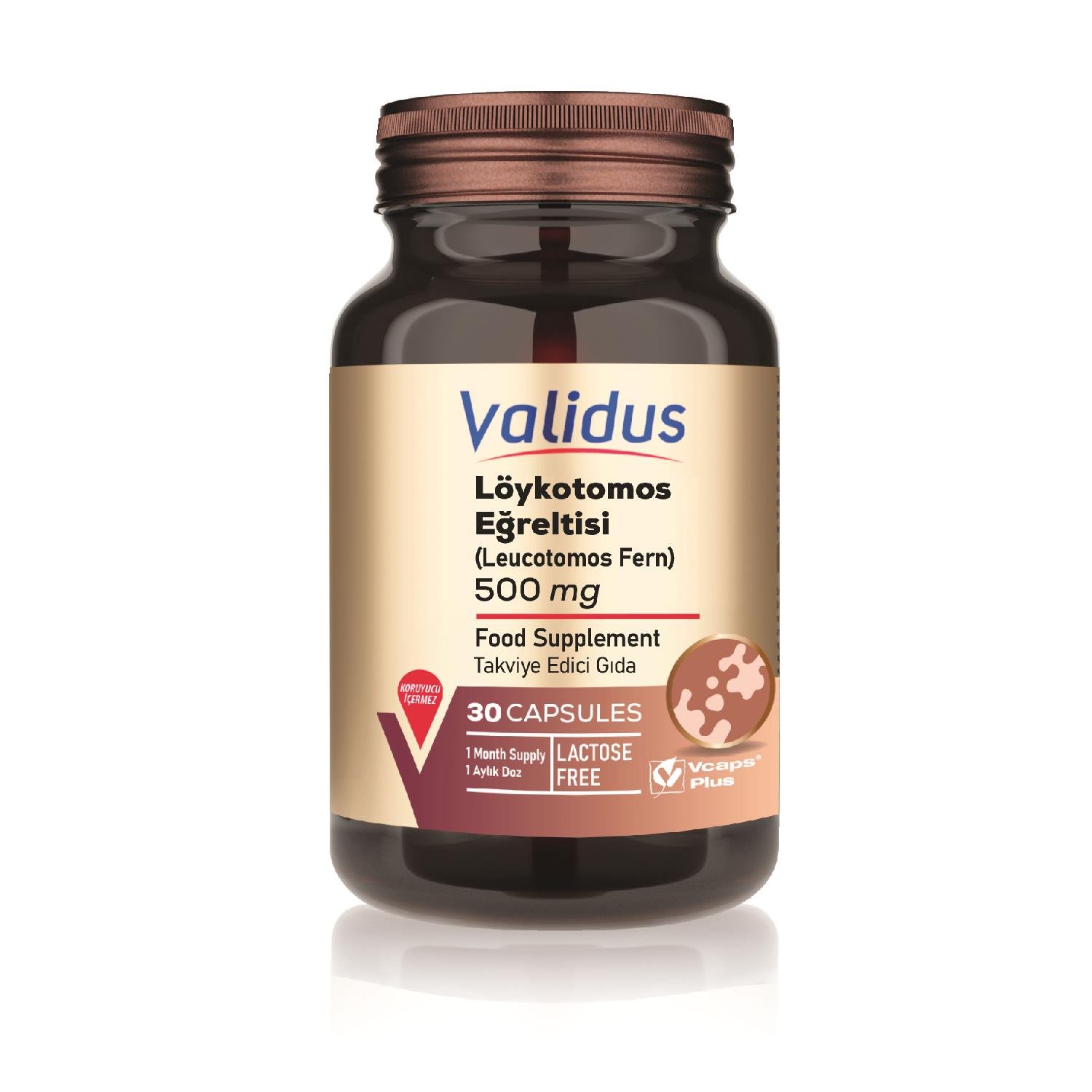 Validus Löykotomos Fern 500 mg 30 Capsules