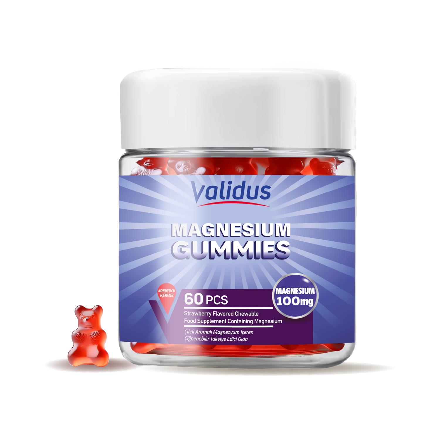 Validus Magnesium 60 Gummy