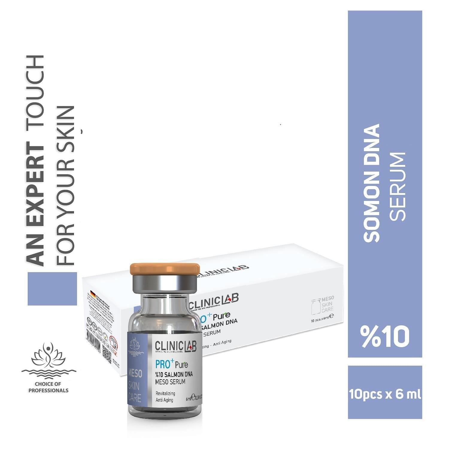 Cliniclab Pro+ Pure %10 Salmon DNA Meso Serum 6 mL x 10 pcs