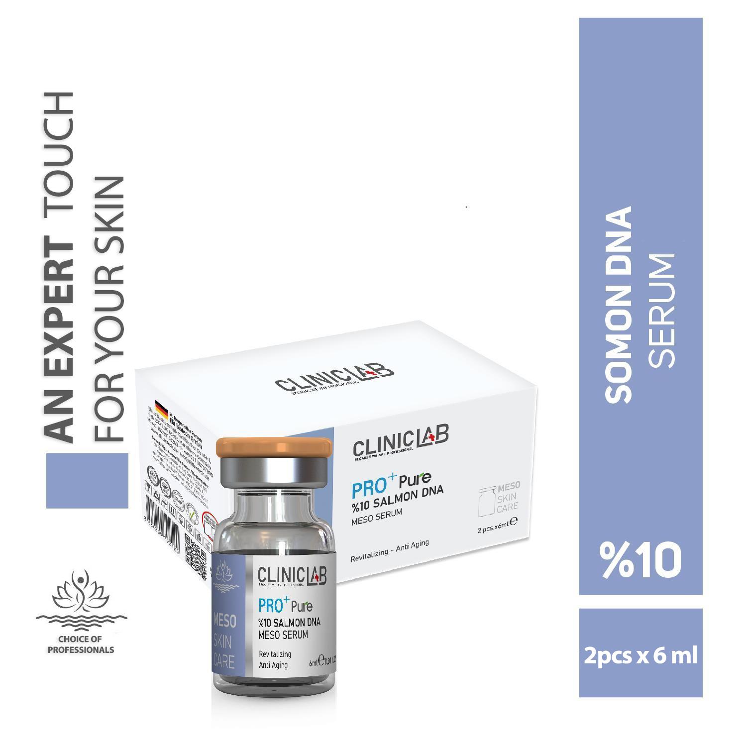 Cliniclab Pro+ Pure %10 Salmon DNA Meso Serum 6 mL x 2 pcs  