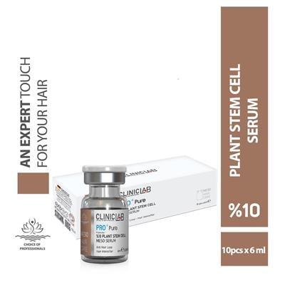 Cliniclab Pro+ Pure %10 Plant Stem Cell Meso Serum 6 mL x 10 pcs
