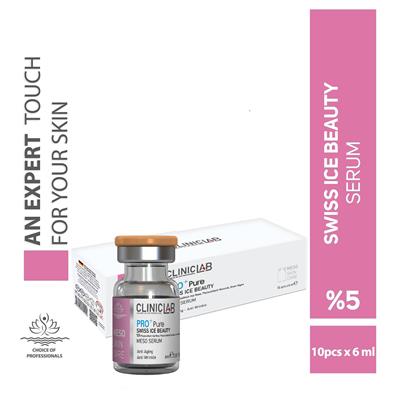 Cliniclab Pro+ Pure Swiss Ice Beauty Meso Serum 6 mL x 10 pcs
