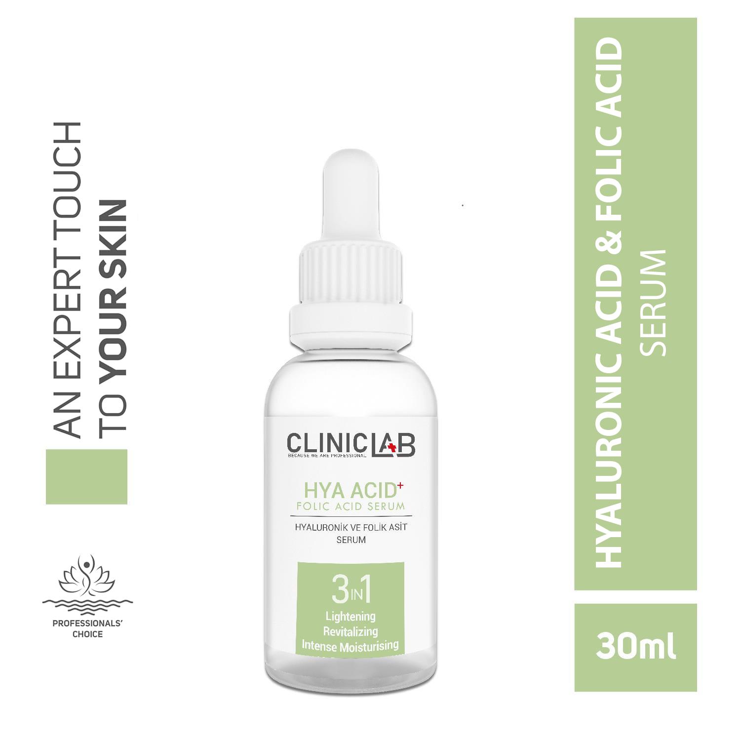 ClinicLab Hyaluronic  Acid & Folic Acid Serum 30 ml