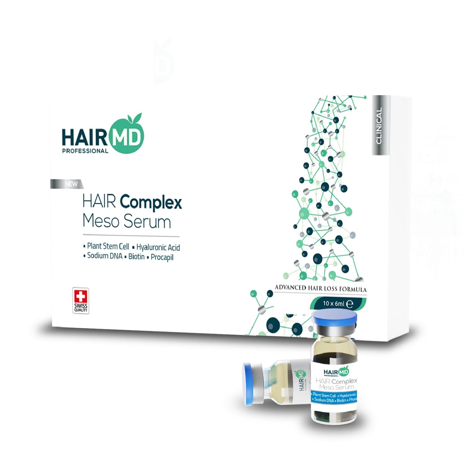 Hairmd Clinical Hair Complex Meso Serum 6 Ml X 10 Flk