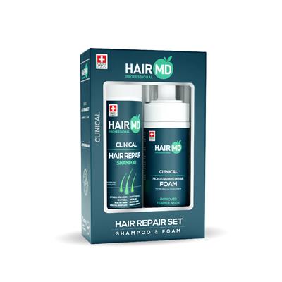 Hairmd Clinical Hair Repair Set ( 100 Ml Shampoo + 100 Ml Repair Foam )