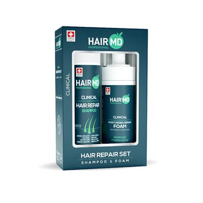 Hairmd Clinical Hair Repair Set ( 250 Ml Shampoo + 150 Ml Repair Foam )