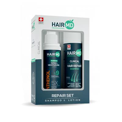 Hairmd Clinical Hair Repair Set (Shampoo 100 Ml + Panthenol % 9 Lotion 100 Ml ) 