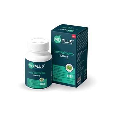 Md Plus Advanced Hair Saw Palmetto 200 Mg 60 Tablet