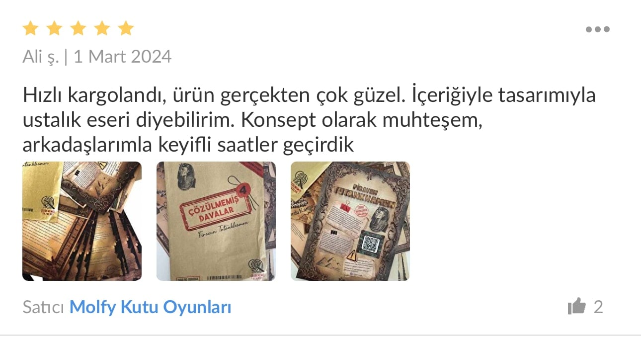 Müşteri Yorumu