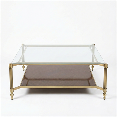 Ahşap  Cam Orta Sehpa