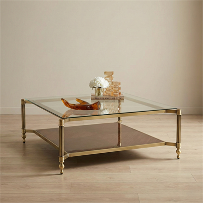 Ahşap  Cam Orta Sehpa