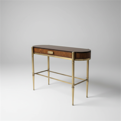  Oval Tek Çekmeceli Dresuar