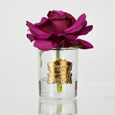 1 Adet Gerçek Dokulu Bordo Gül