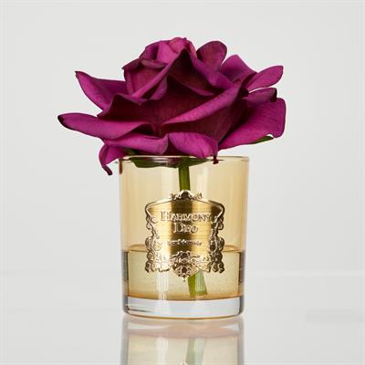 1 Adet Gerçek Dokulu Bordo Gül