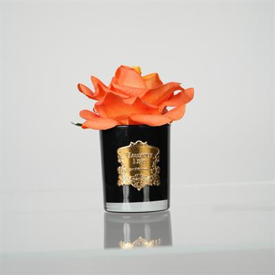 1 Adet Gerçek Dokulu Turuncu Gül