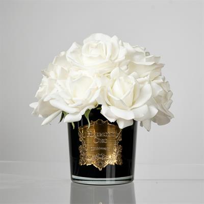 14 Adet Gerçek Dokulu Beyaz Gül