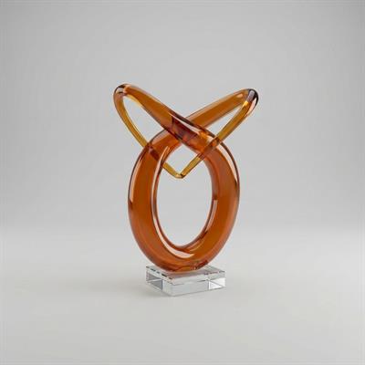 Amber Cam Dekoratif Obje