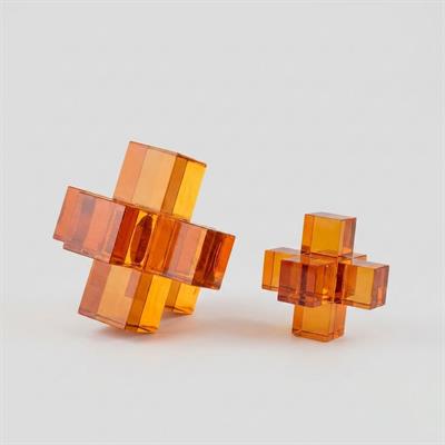 Amber Kristal Dekoratif Obje