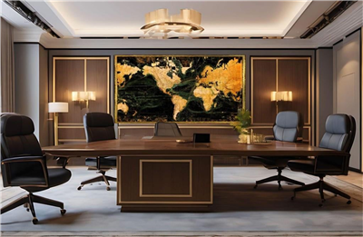 Artisan Doku İşlemeli Tablo Executive Dünya Haritası