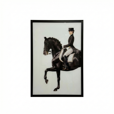 At ve Binici Cam Baskı Tablo