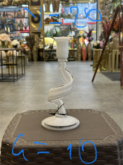 Beyaz Spiral Cam Mumluk
