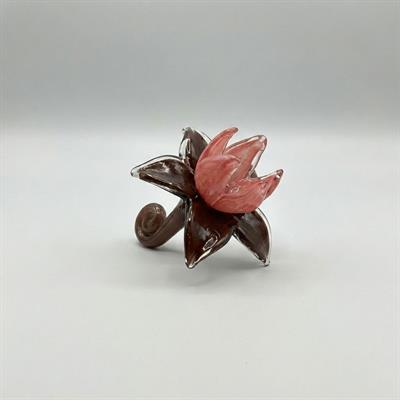 Cam Çiçek Dekoratif Obje