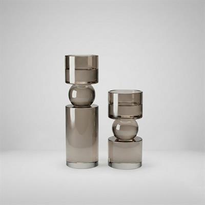 Cam Şamdan Vazo Seti